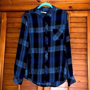 A.L.C. At Last Classics Flannel Shirt XL